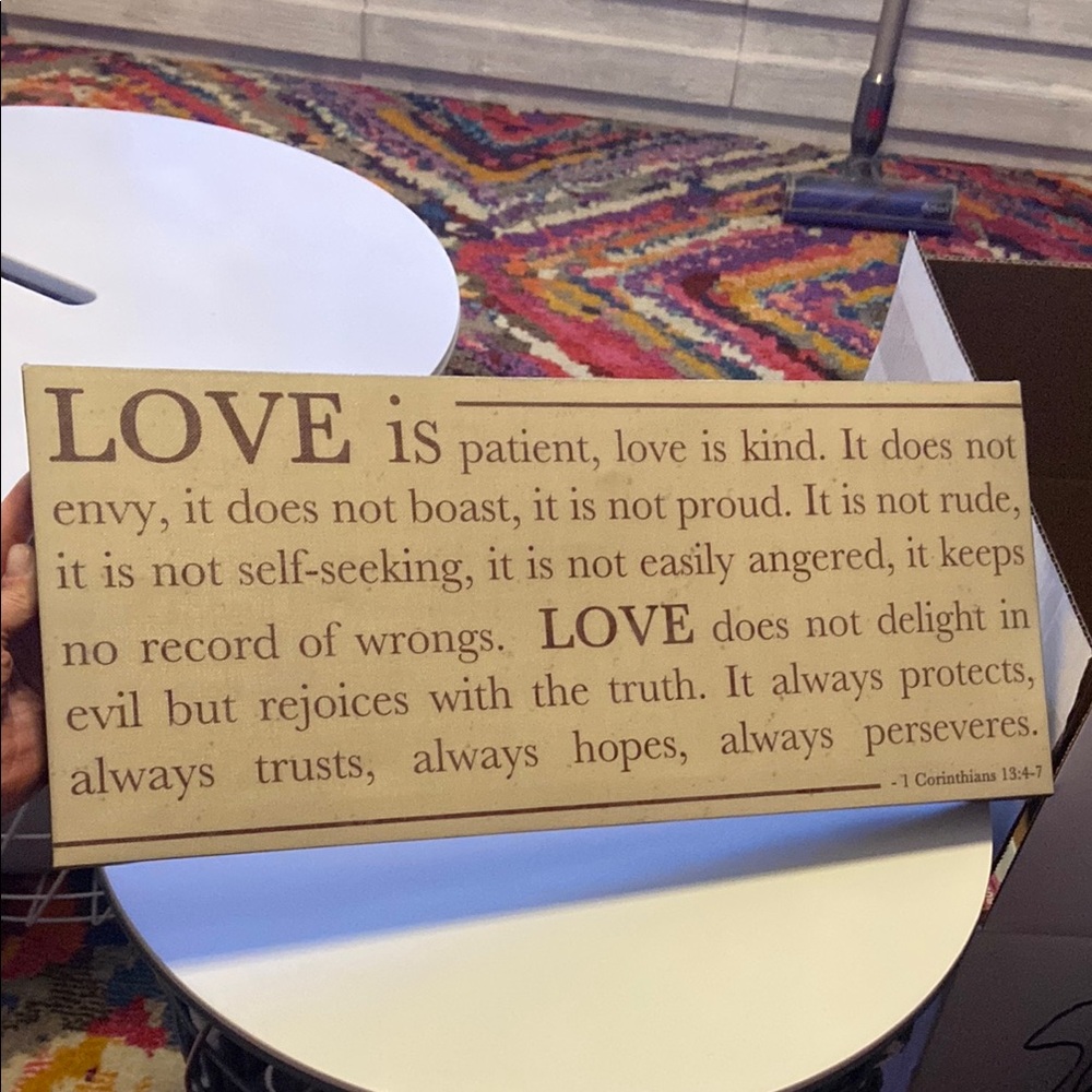 Inspirational Beige Wall Art Decor